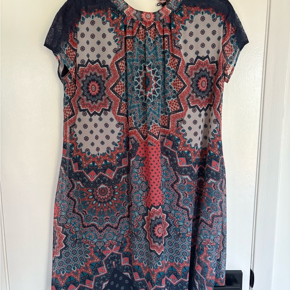 Luxology Vibrant Multicolor Dress